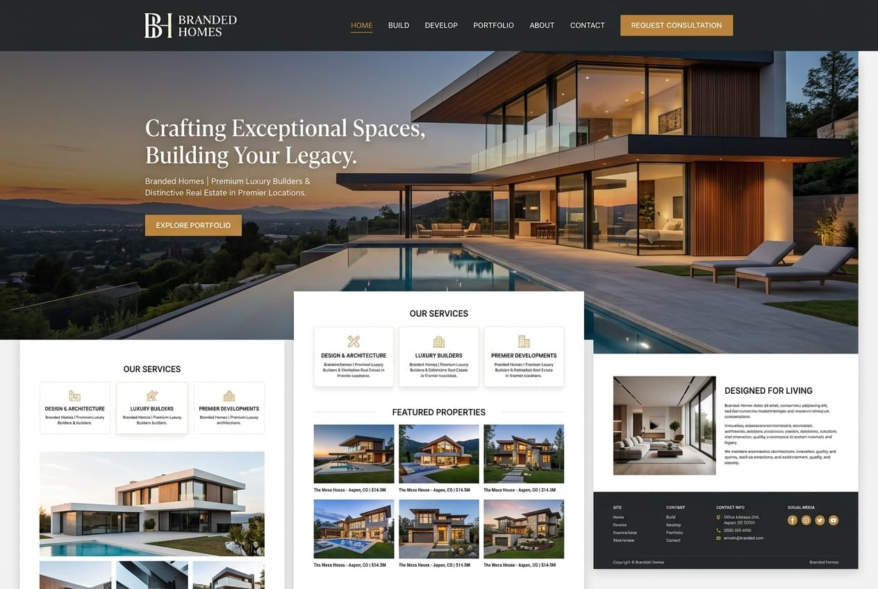 BRANDED HOMES