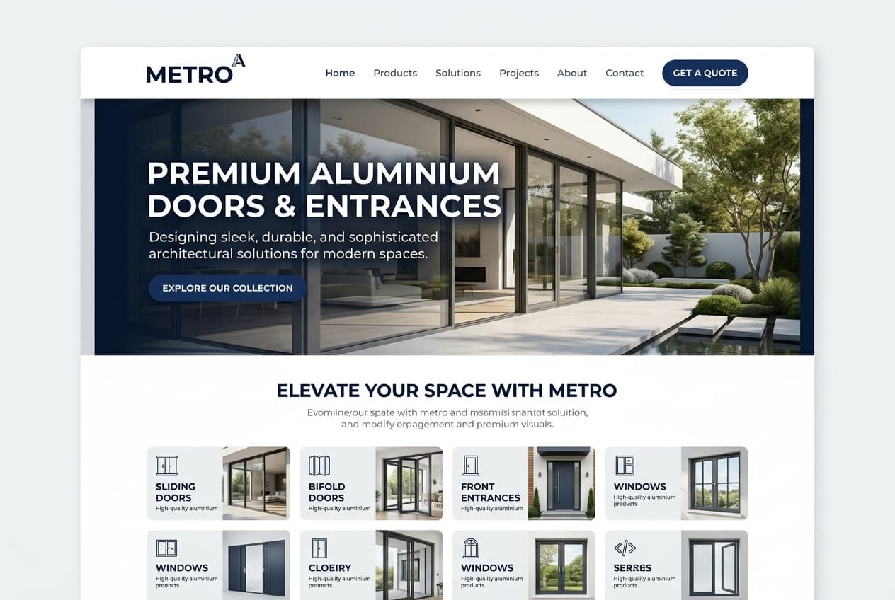 METRO ALUMINIUM DOORS